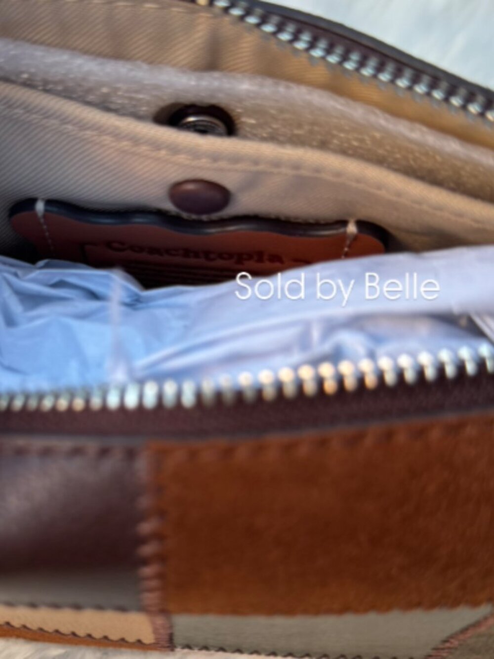 NWT Coach Alter Ego Small Slouchy Purse - Picture 5 of 5